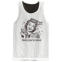 TheyRe Just Weird Cat Ladies For Kamala Harris Mesh Reversible Basketball Jersey Tank