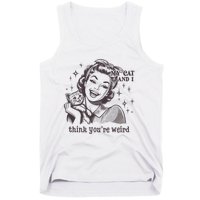 TheyRe Just Weird Cat Ladies For Kamala Harris Tank Top