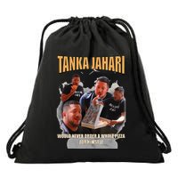 Tanka Jaharis Would Never Order Whole Pizza For Himself Meme Drawstring Bag