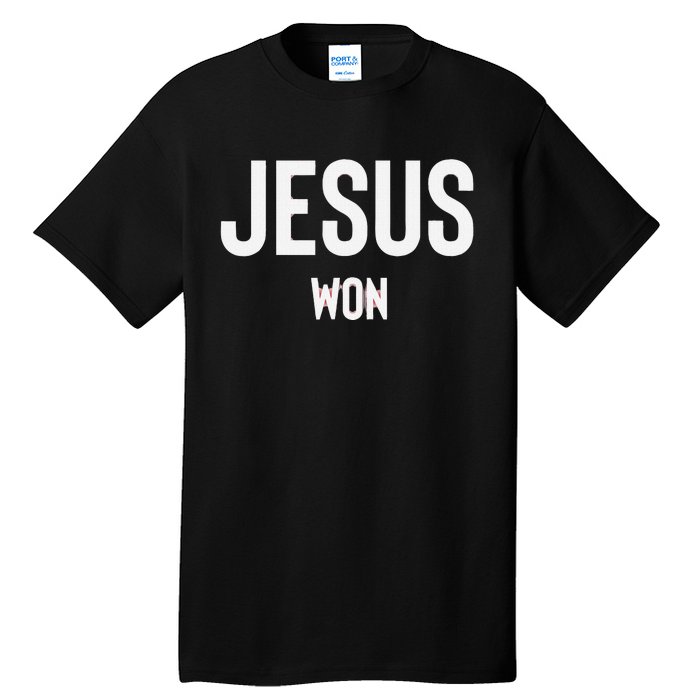 Texas Jesus Won Tall T-Shirt