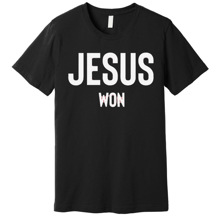 Texas Jesus Won Premium T-Shirt