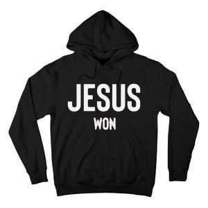 Texas Jesus Won Tall Hoodie