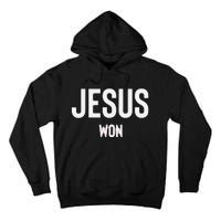 Texas Jesus Won Tall Hoodie