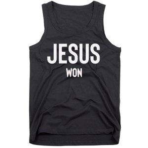 Texas Jesus Won Tank Top