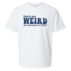 TheyRe Just Weird Antitrump TheyRe Weird Vote Blue Sueded Cloud Jersey T-Shirt