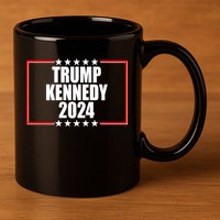 Trump Kennedy 2024 Election Logo 11oz C Handle Ceramic Mug