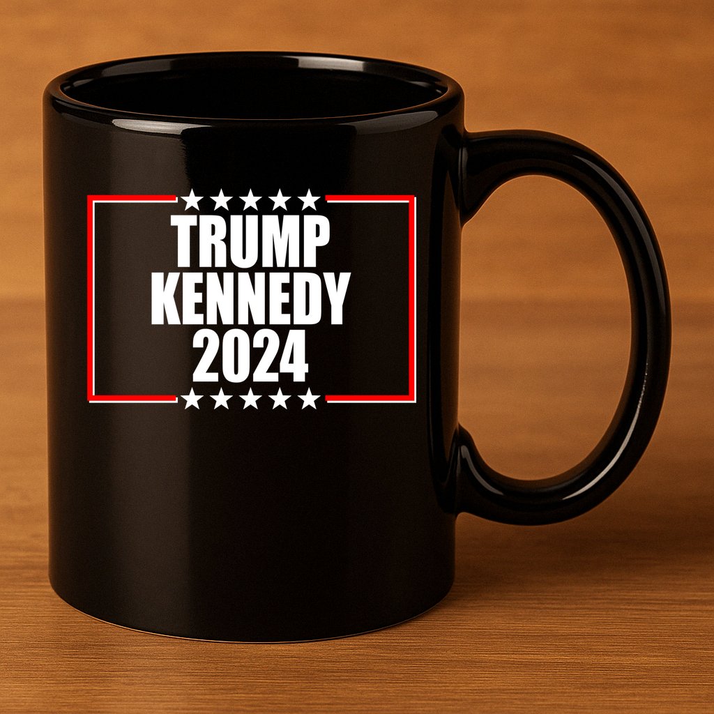 Trump Kennedy 2024 Election Logo 11oz C Handle Ceramic Mug