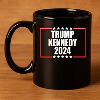 Trump Kennedy 2024 Election Logo 11oz C Handle Ceramic Mug