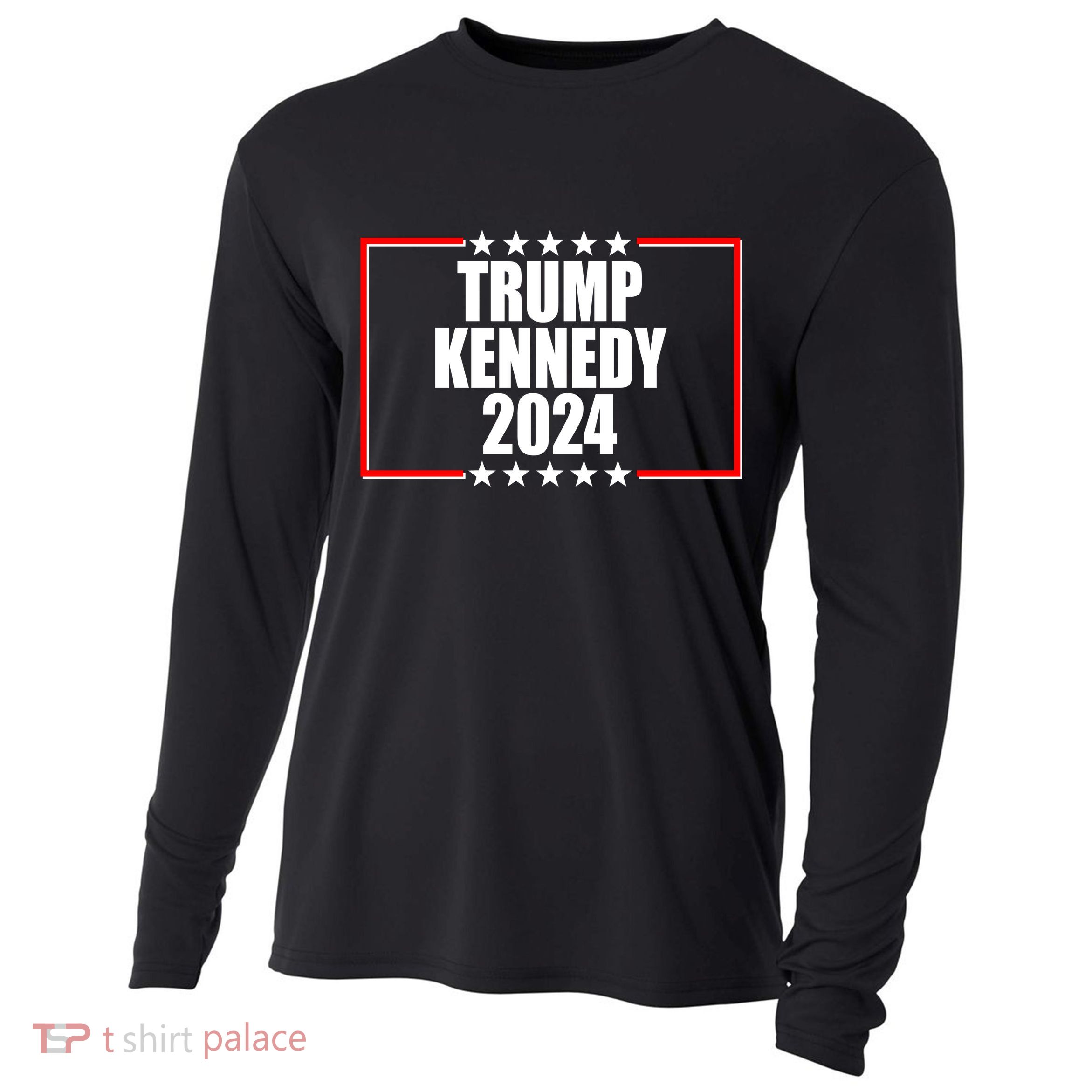Trump Kennedy 2024 Election Logo Cooling Performance Long Sleeve Crew