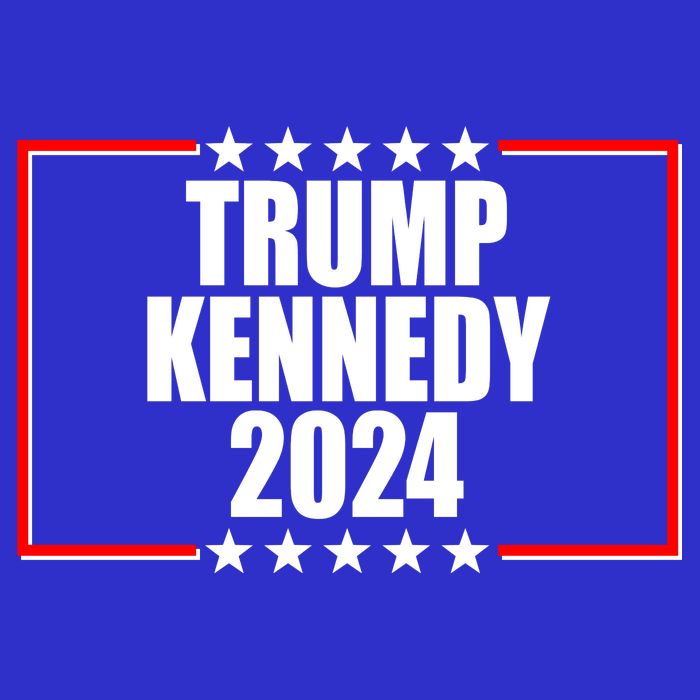 Trump Kennedy 2024 Election Logo Button