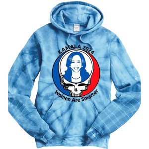 Tiffany Kamala 2024 Women Are Smarter Limited Tie Dye Hoodie