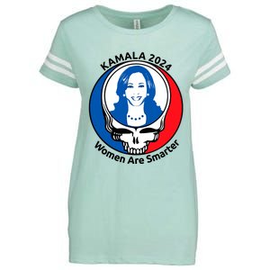 Tiffany Kamala 2024 Women Are Smarter Limited Enza Ladies Jersey Football T-Shirt