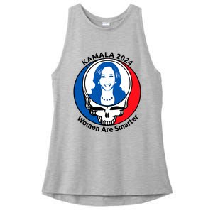 Tiffany Kamala 2024 Women Are Smarter Limited Ladies PosiCharge Tri-Blend Wicking Tank