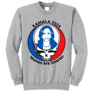 Tiffany Kamala 2024 Women Are Smarter Limited Tall Sweatshirt