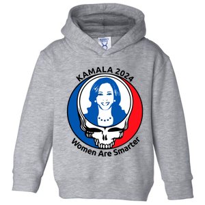 Tiffany Kamala 2024 Women Are Smarter Limited Toddler Hoodie