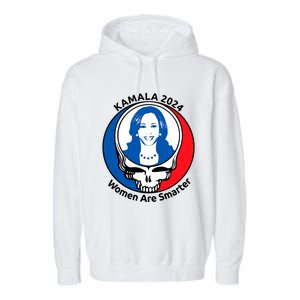 Tiffany Kamala 2024 Women Are Smarter Limited Garment-Dyed Fleece Hoodie