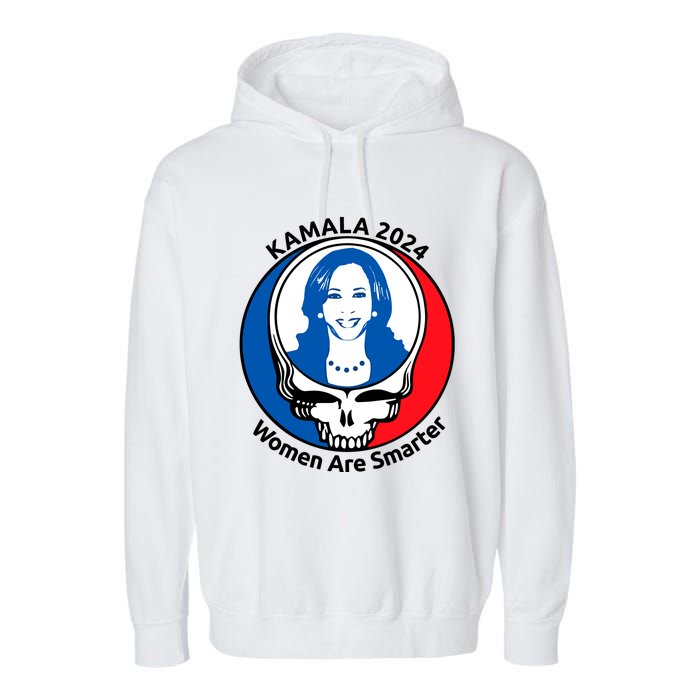 Tiffany Kamala 2024 Women Are Smarter Limited Garment-Dyed Fleece Hoodie