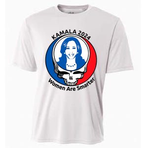 Tiffany Kamala 2024 Women Are Smarter Limited Cooling Performance Crew T-Shirt