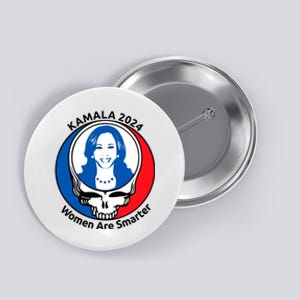 Tiffany Kamala 2024 Women Are Smarter Limited Button