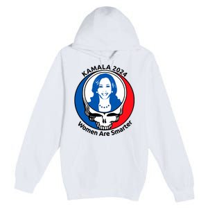 Tiffany Kamala 2024 Women Are Smarter Limited Premium Pullover Hoodie