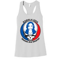 Tiffany Kamala 2024 Women Are Smarter Limited Women's Racerback Tank