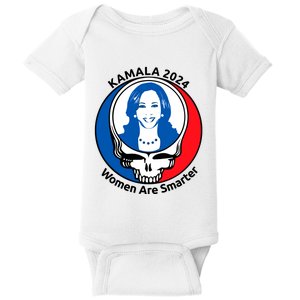 Tiffany Kamala 2024 Women Are Smarter Limited Baby Bodysuit