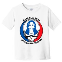 Tiffany Kamala 2024 Women Are Smarter Limited Toddler T-Shirt