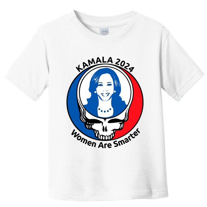 Tiffany Kamala 2024 Women Are Smarter Limited Toddler T-Shirt