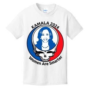 Tiffany Kamala 2024 Women Are Smarter Limited Kids T-Shirt