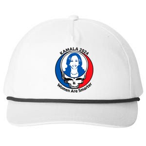 Tiffany Kamala 2024 Women Are Smarter Limited Snapback Five-Panel Rope Hat