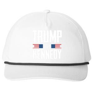 Trump Kennedy 2024 Rfk Jr Snapback Five-Panel Rope Hat