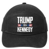 Trump Kennedy 2024 Rfk Jr 7-Panel Snapback Hat