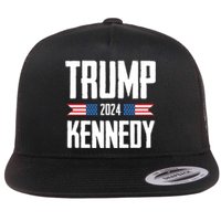 Trump Kennedy 2024 Rfk Jr Flat Bill Trucker Hat