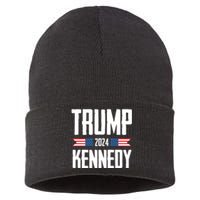 Trump Kennedy 2024 Rfk Jr Sustainable Knit Beanie