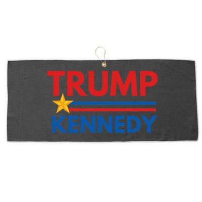 Trump Kennedy 2024 Election Year Large Microfiber Waffle Golf Towel