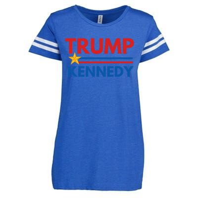 Trump Kennedy 2024 Election Year Enza Ladies Jersey Football T-Shirt