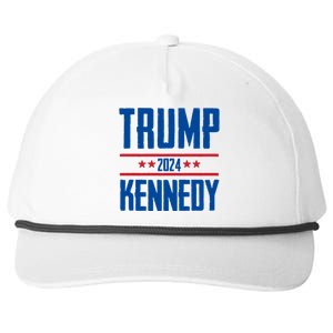 Trump Kennedy 2024 Rfk Jr Snapback Five-Panel Rope Hat