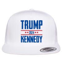 Trump Kennedy 2024 Rfk Jr Flat Bill Trucker Hat