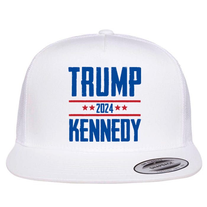 Trump Kennedy 2024 Rfk Jr Flat Bill Trucker Hat