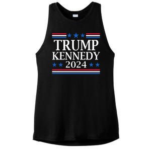 Trump Kennedy 2024 Pro Republican Eleciton Ladies PosiCharge Tri-Blend Wicking Tank