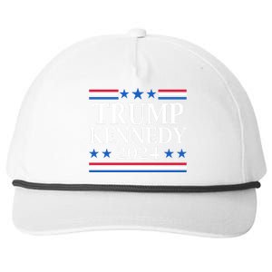 Trump Kennedy 2024 Pro Republican Eleciton Snapback Five-Panel Rope Hat