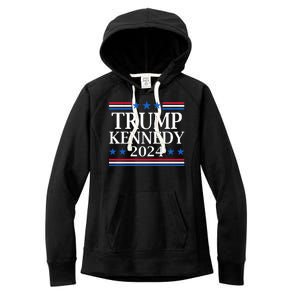 Trump Kennedy 2024 Pro Republican Eleciton Women's Fleece Hoodie