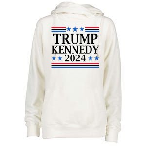 Trump Kennedy 2024 Pro Republican Eleciton Womens Funnel Neck Pullover Hood