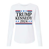 Trump Kennedy 2024 Pro Republican Eleciton Womens Cotton Relaxed Long Sleeve T-Shirt