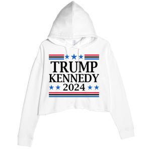 Trump Kennedy 2024 Pro Republican Eleciton Crop Fleece Hoodie