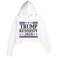 Trump Kennedy 2024 Pro Republican Eleciton Crop Fleece Hoodie