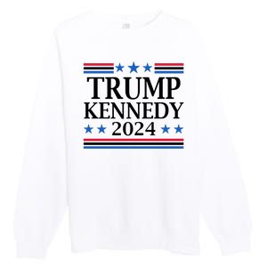 Trump Kennedy 2024 Pro Republican Eleciton Premium Crewneck Sweatshirt