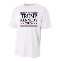 Trump Kennedy 2024 Pro Republican Eleciton Youth Performance Sprint T-Shirt