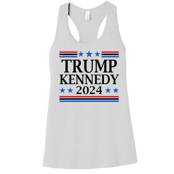 Trump Kennedy 2024 Pro Republican Eleciton Women's Racerback Tank