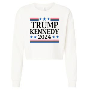 Trump Kennedy 2024 Pro Republican Eleciton Cropped Pullover Crew